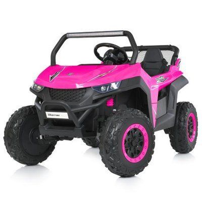 Дитячий джип Bambi Racer M 5025EBLR-8 2 місця 24V 4x90W Рожевий 526075 фото