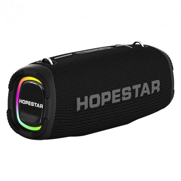 Портативная беспроводная Bluetooth колонка Hopestar A6 Max (BT5.1, 80W, TWS, AUX/TF/USB, 7h, IPX6) Black 524454 фото