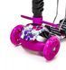 Трехколесный самокат с родительской ручкой Божья коровка Scooter 5 в 1, с защитным бампером, Маки 8763 фото 3
