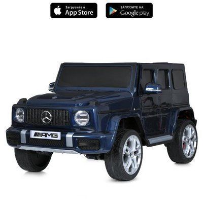 Дитячий електромобіль Bambi Racer Джип M 6137EBLRS-4 12V 4 x 45W Синій 619239 фото