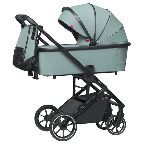 Коляска універсальна CARRELLO Alfa+ CRL-6507 (2in1) Parrot Green 485137 фото