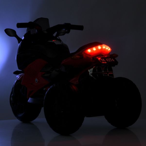 Дитячий електромотоцикл Bambi Racer M 4274EL-4 1 12V 2x35W Синій 506797 фото