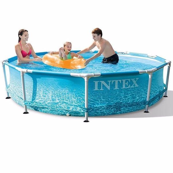 Басейн каркасний круглий INTEX 28208, насос-фільтр в комплекті, 305х76 см 477462 фото