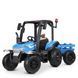 Дитячий електромобіль трактор M 4844EBLR-4 4&times;35W 12V14AH синій 530310 фото 12