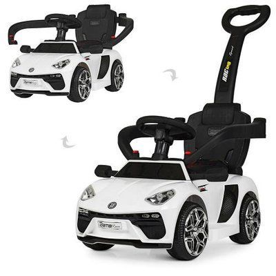 Дитячий електромобіль-каталка M 3591L-1 6V5AH білий 514008 фото