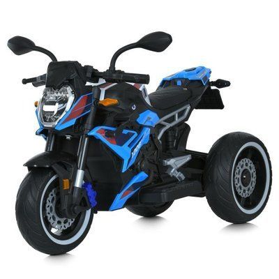 Детский электромобиль Мотоцикл M 6142EL-4 2&times;25W 12V7AH голубой 619665 фото