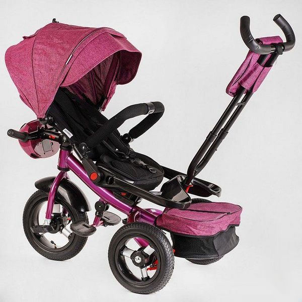 Велосипед детский Best Trike 6088 F - 355-39(поворотное сиденье, складной руль, музыкальной фара с пультом) рожевий 482906 фото