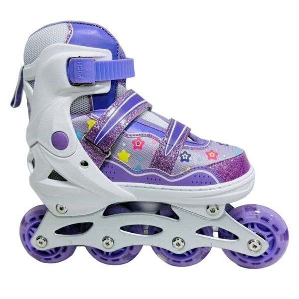Детские роликовые коньки Maraton Inline T-REX раздвижные 34-37 сиреневый 634850 фото