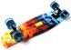 Скейтборд Пенни борд Penny Board 22" FIRE & ICE Огонь и лед Светящиеся колеса 3186 фото 5
