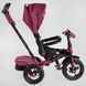 Велосипед детский Best Trike 6088 F - 355-39(поворотное сиденье, складной руль, музыкальной фара с пультом) рожевий 482906 фото 3