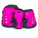 Комплект роликов квадов с защитой и шлемом Scale Sport размер 29-33 Розовый 468409 фото 4