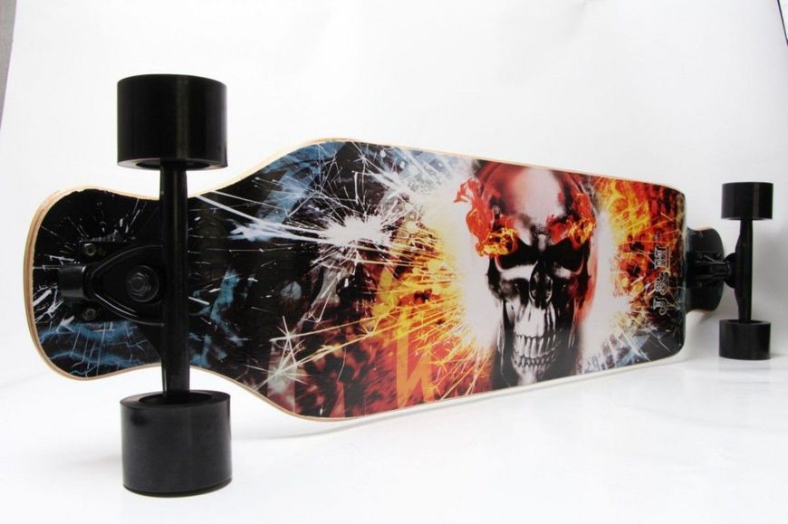Лонгборд Freeriding "Fire Skull" 6469 фото