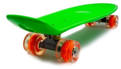 Penny Board Nickel 27".Green, світяться колеса 3190 фото