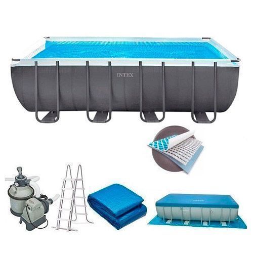 Бассейн каркасный прямоугольный INTEX 26356 XTR PREMIUM POOL LINE, полная комплектация, 549х274х132 см 478991 фото