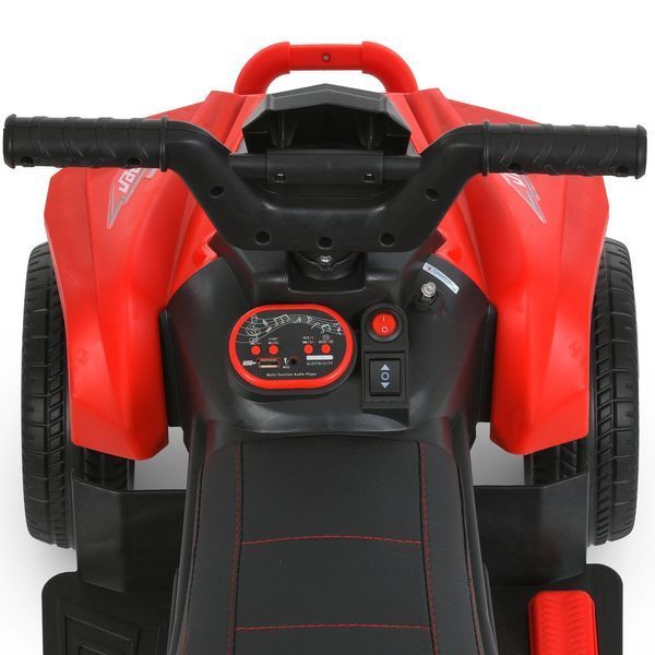 Дитячий електроквадроцикл Bambi Racer M 6181EL-3 1 12V 2x25W Червоний 621825 фото