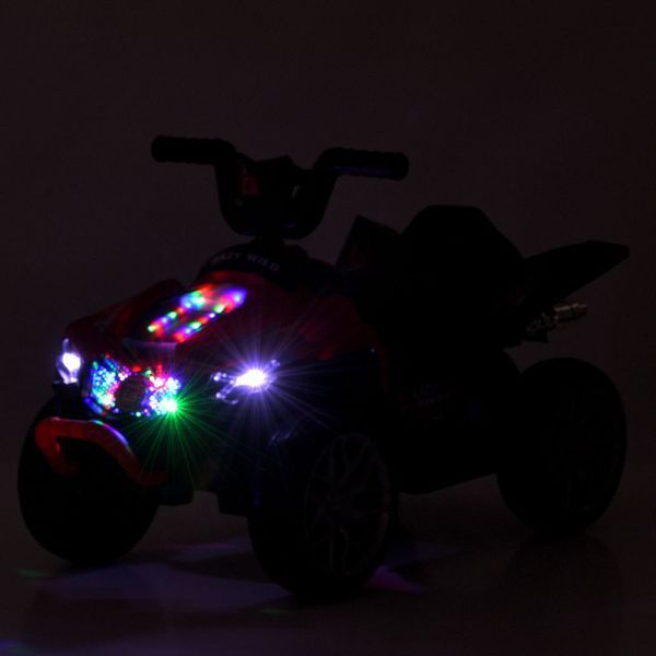 Дитячий електроквадроцикл Bambi Racer M 6181EL-3 1 12V 2x25W Червоний 621825 фото