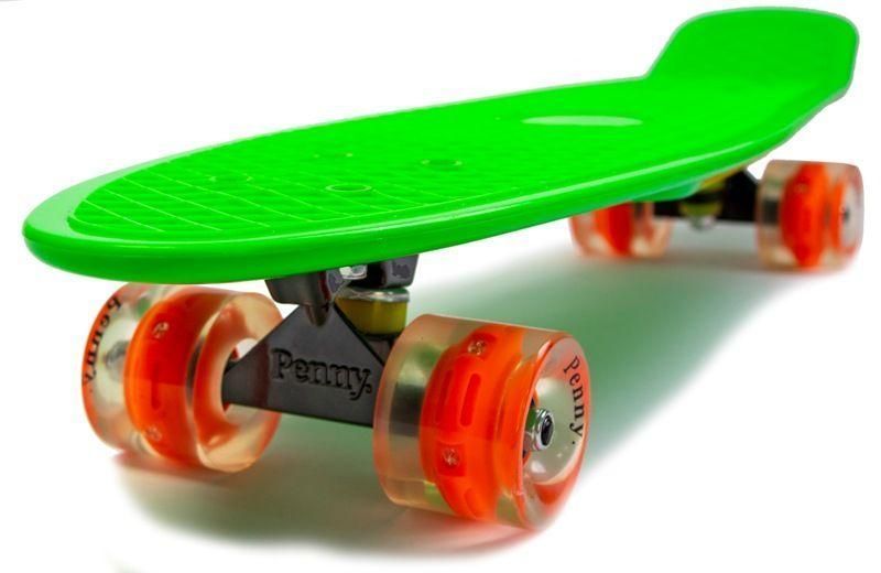 Penny Board Nickel 27".Green, світяться колеса 3190 фото