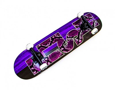 Скейтборд дерев'яний Fish Skateboard Snake Skin з малюнком 442267 фото