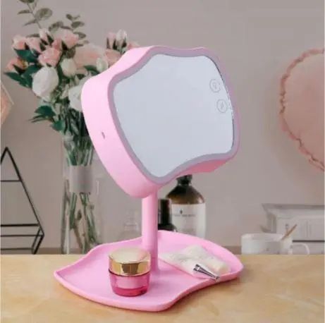 Настольное зеркало Mirron lamps w-58 с подсветкой и подставкой. 551802 фото