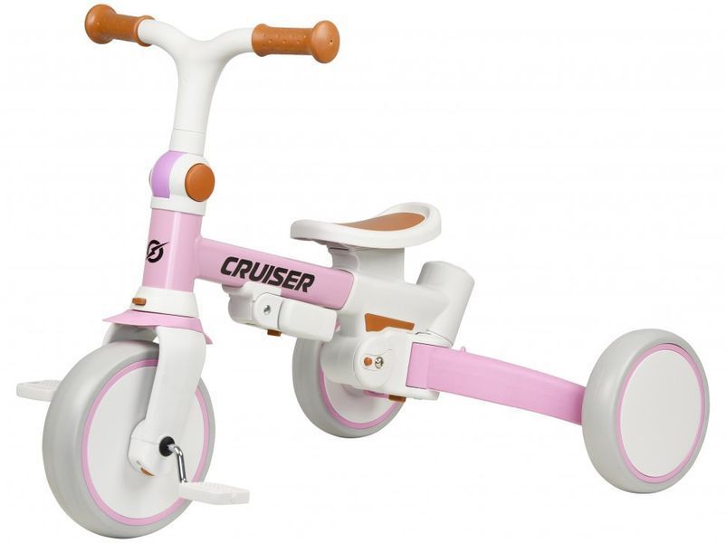 Дитячий триколісний велосипед Tri-cycle Milano 001 Maraton рожевий 638894 фото