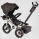 Велосипед дитячий Best Trike 6088 F600-19 (поворотне сидіння, складаний кермо, музичної фара з пультом) чорний 482909 фото 4
