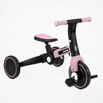 Велобег-трансформер Best Trike BS-11402 3в1 с подсветкой розовый 586698 фото