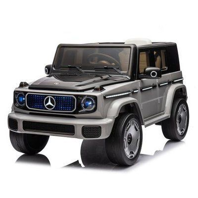 Дитячий електромобіль Bambi Racer Джип JJ2088EBLR-11 1 12V 2x25W + 2x35W Сірий 530262 фото