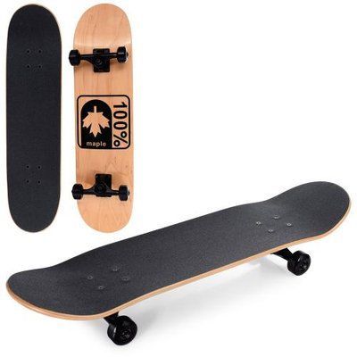 Скейтборд деревянный iTrike MS 3389 canadian maple 510324 фото