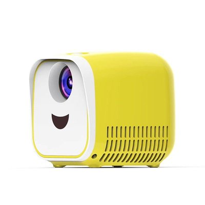 Детский мини проектор Yoga L1 Бело-Желтый 445864 фото