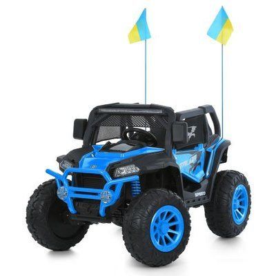 Детский электромобиль Джип Bambi Racer M 6131EBLR-4 24V 4x45W синий 622351 фото
