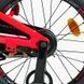 Велосипед детский CORSO TAYGER TG-36098 18" алюминиевая рама дисковые тормоза бело-красный 538384 фото 6