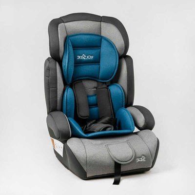 Автокресло 25700 - GB (4) &ldquo;JOY&rdquo;, цвет - серо-голубой, универсальное, с бустером, группа 1/2/3, вес ребенка от 9-36 кг, в пакете 475114 фото