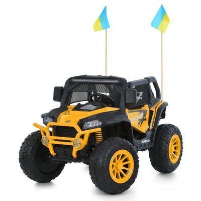 Детский джип Bambi Racer M 6131EBLR-7 24V 4x45W 2 места оранжевый 622352 фото