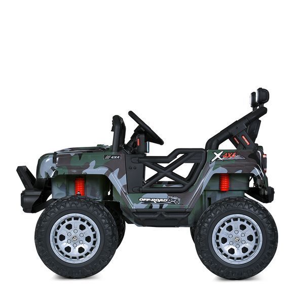 Дитячий електромобіль Bambi Racer Джип M 4960EBLRS-18 камуфляж 24V 2x35W EVA 534908 фото
