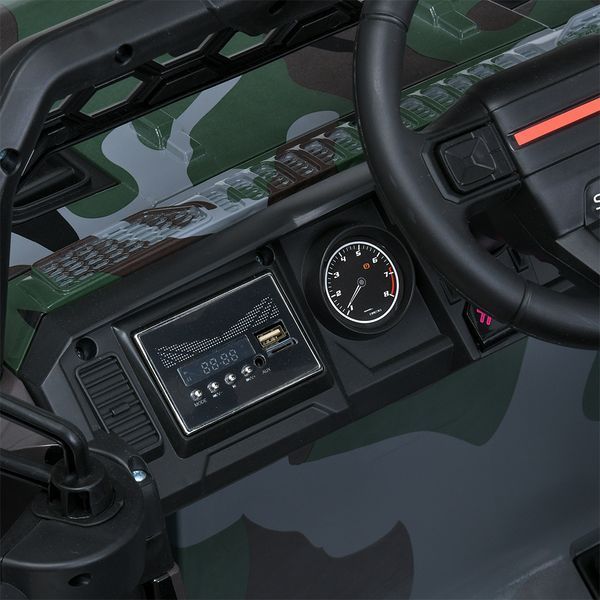 Дитячий електромобіль Bambi Racer Джип M 4960EBLRS-18 камуфляж 24V 2x35W EVA 534908 фото