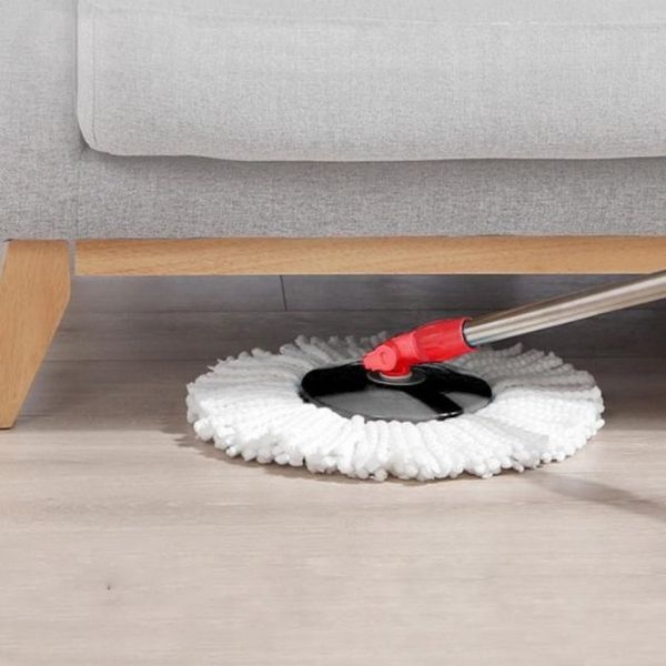 Швабра з відром та турбо віджимом Spin Mop 360, 10 л. 515017 фото