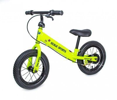 Беговел Scale Sports 12" Салатовый 2614 фото