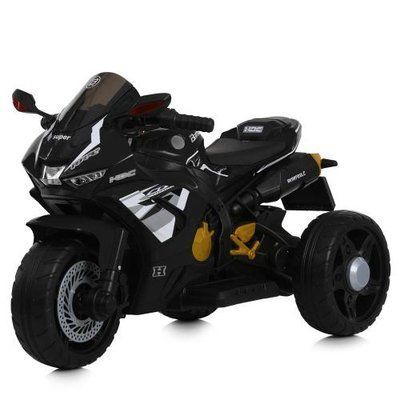 Детский электромобиль мотоцикл M 6220ELR-2 2&times;35W 12V4.5AH черный 627913 фото