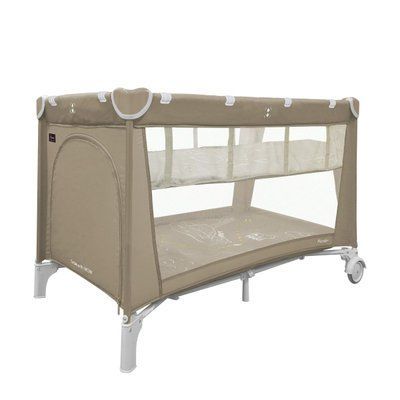 Манеж CARRELLO Piccolo + CRL-11501/2 Sand Beige з двома рівнями дна / 1 / MOQ 479214 фото