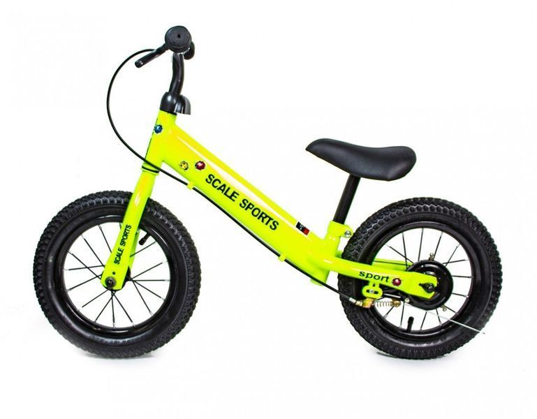 Беговел Scale Sports 12 " Салатовий 2614 фото