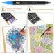 Набір акварельних двосторонніх скетч-маркерів для малювання Color brush 168 штук в сумці 549702 фото 9