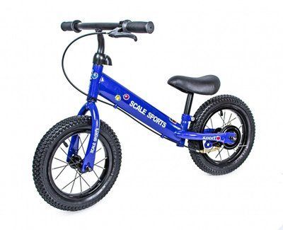 Беговел Scale Sports 12" Синий 2615 фото