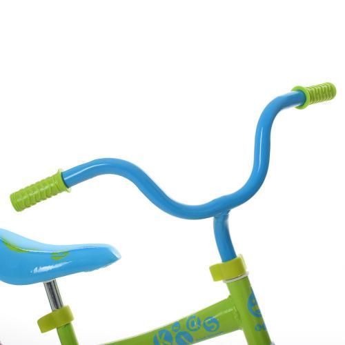 Біговел дитячий PROF1 KIDS M 3255 металева рама 12" зелений 505910 фото