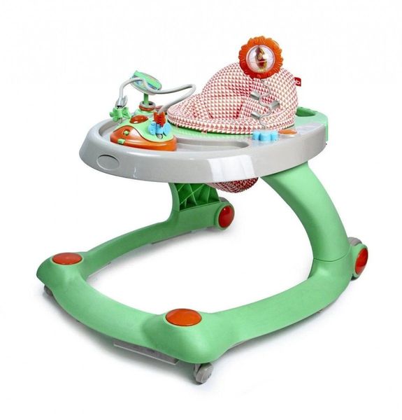 Ходунки толкатель GoodBaby 2 в 1 XB606E-4MHL зеленый 8347 фото