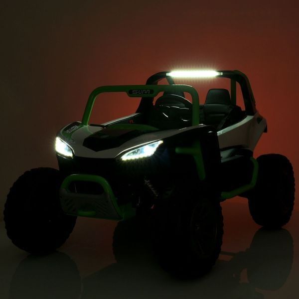 Дитячий джип Bambi Racer M 6066EBLR-5 2 місця 24V 2x45W зелений 619036 фото
