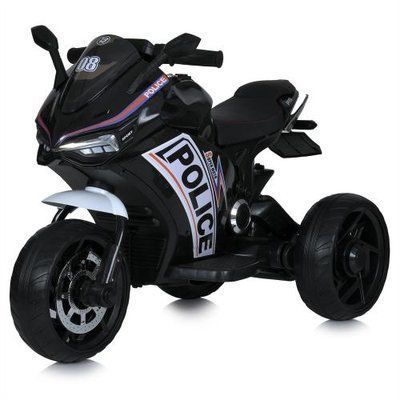 Дитячий електромотоцикл Bambi Racer M 4053EL-2 2x25W Чорний 623253 фото