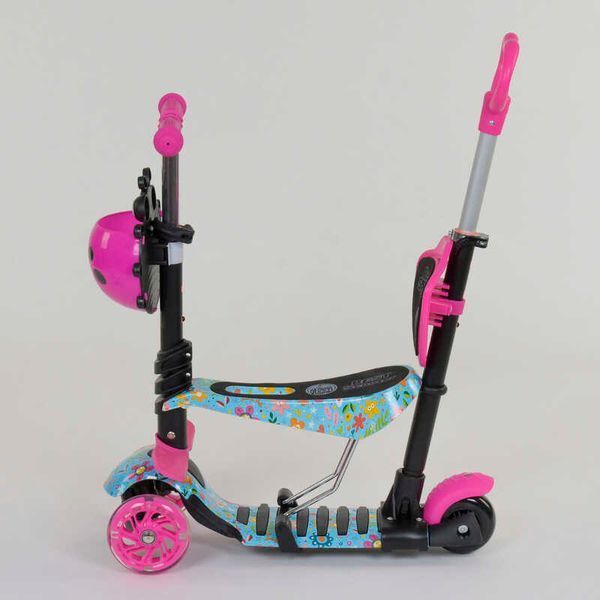 Триколісний самокат 5в1 Best Scooter 26901, АБСТРАКЦІЯ 411099 фото