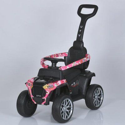 Детский электрический квадроцикл Bambi Racer M 5732EBLR-8 2в1 розовый 533404 фото