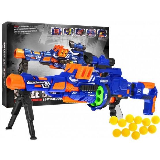 Автомат с мягкими мячиками на батарейках Blaze Storm Zecong Toys ZC 7090 472901 фото