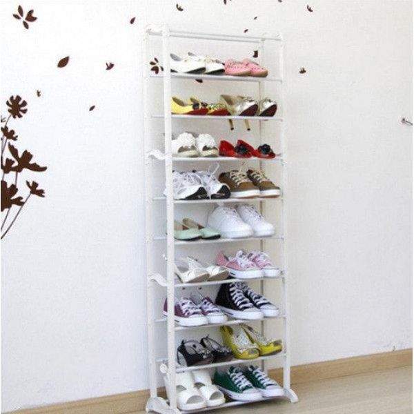 Полка для обуви Amazing Shoe Rack на 30 пар Just Amazing WM-103 белый 389856 фото